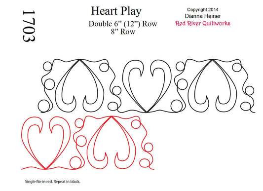 1703 Heart Play Combo Pantograph