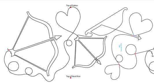 1724 Cupid's Arrow Pantograph