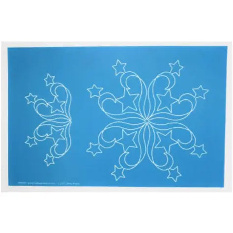 60047 Celestial Star 10" and 8" Block Stencil