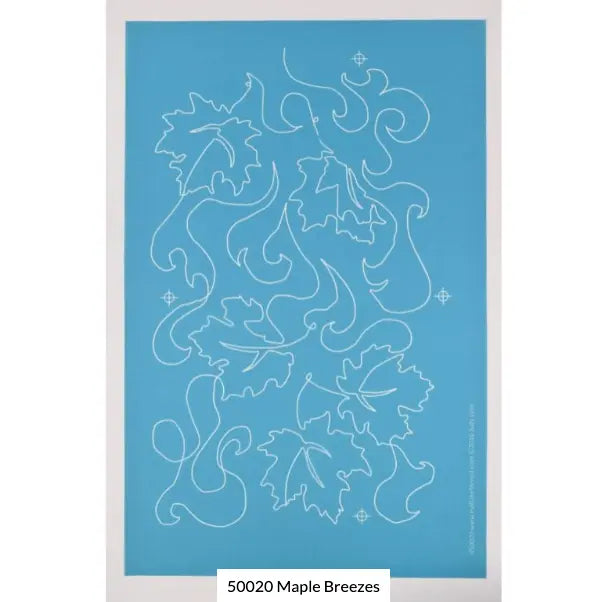 50020 Maple Breezes 8 1/2" by 14" Stencil