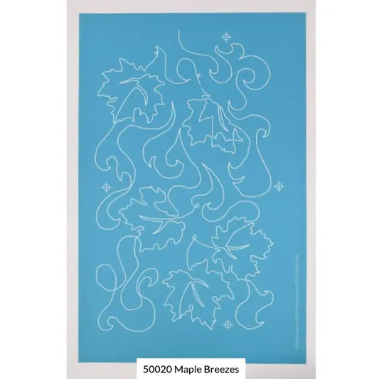 50020 Maple Breezes 8 1/2" by 14" Stencil