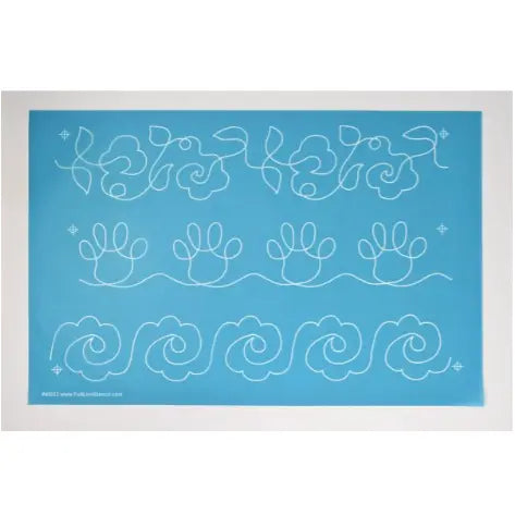 40023 3-in-1 Kit & Caboodle 2 1/2" Border Stencil