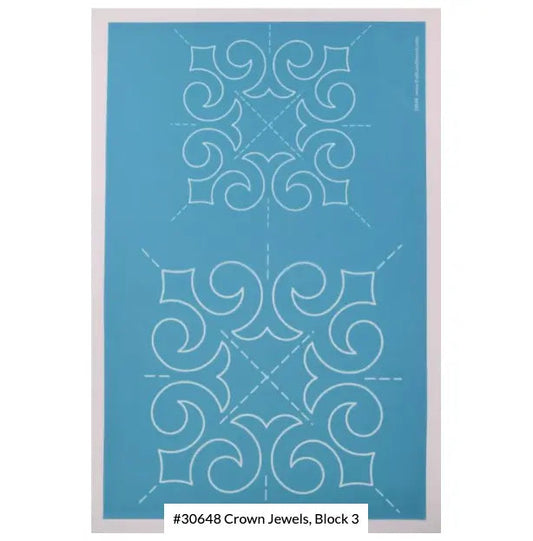 30648 Crown Jewels Block 8" & 6" Blocks