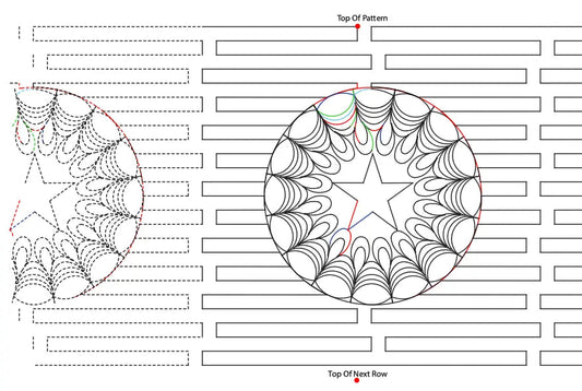 269 Star Pantograph by Linda V. Taylor