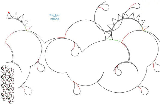 272 Breaking Storm Pantograph by Linda V. Taylor