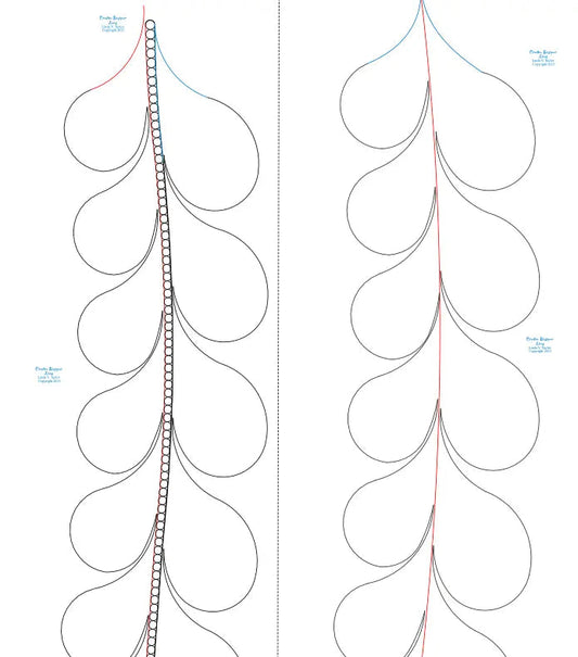 273 Border Base Pantograph by Linda V. Taylor