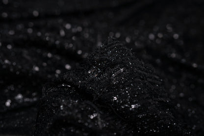 Shimmy Polyester Mesh with Dangle Sequin Fabric | Blue Moon Fabrics