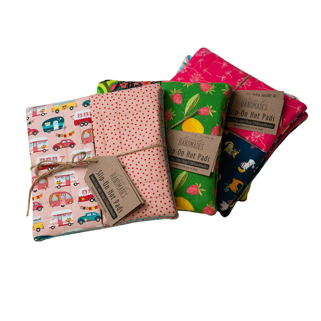 Slip-On Hot Pads - Various Designs