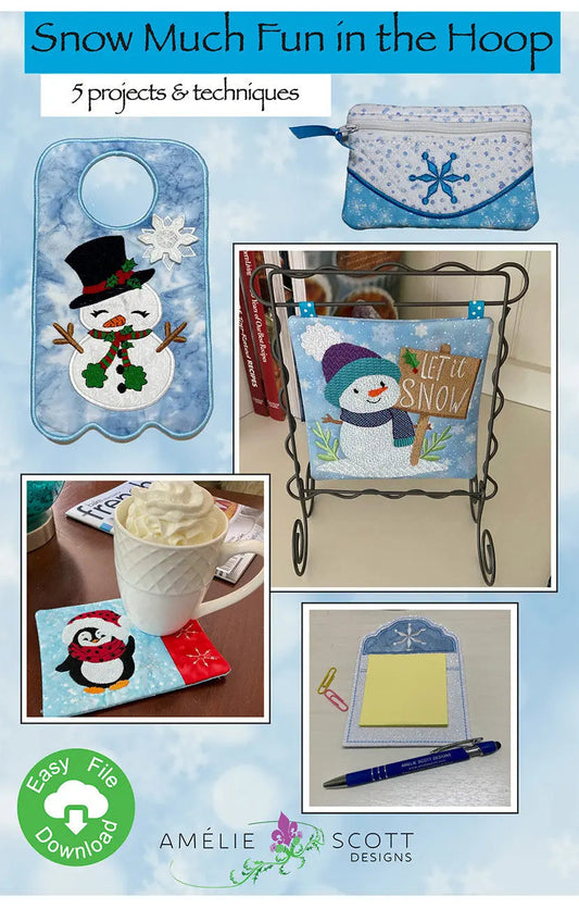 Snow Much Fun In the Hoop