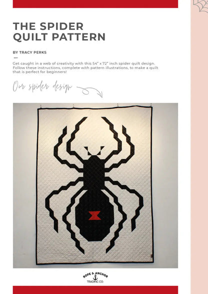 Spider Quilt Pattern