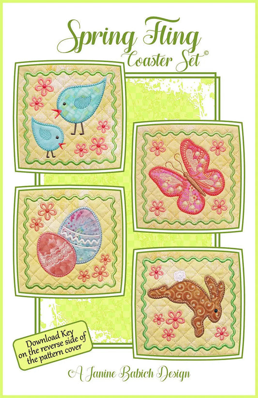 Spring Fling Coaster Set