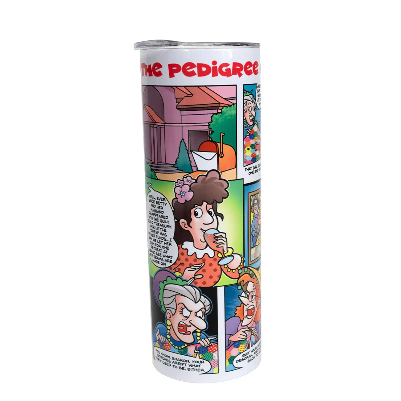 Stainless Steel Tumbler Pedigree of a Quilter Episode 1