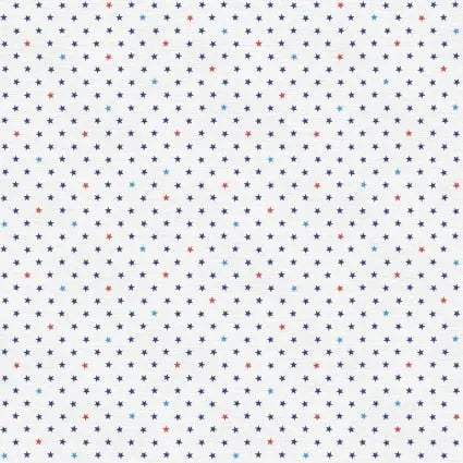 Star Spangled Summer Mini Stars 43"/44" Fabric Per Yard