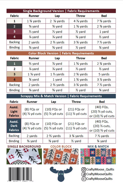Stargrove Paper Booklets Pattern