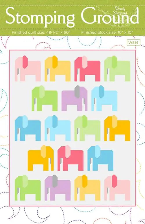 Stomping Ground Quilt Pattern by Wendy Sheppard