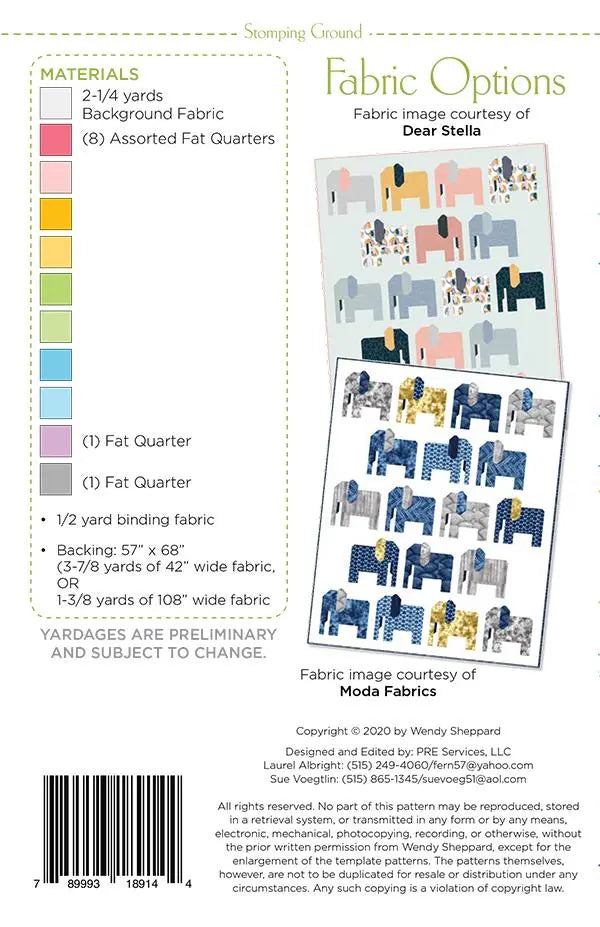Stomping Ground Quilt Pattern by Wendy Sheppard