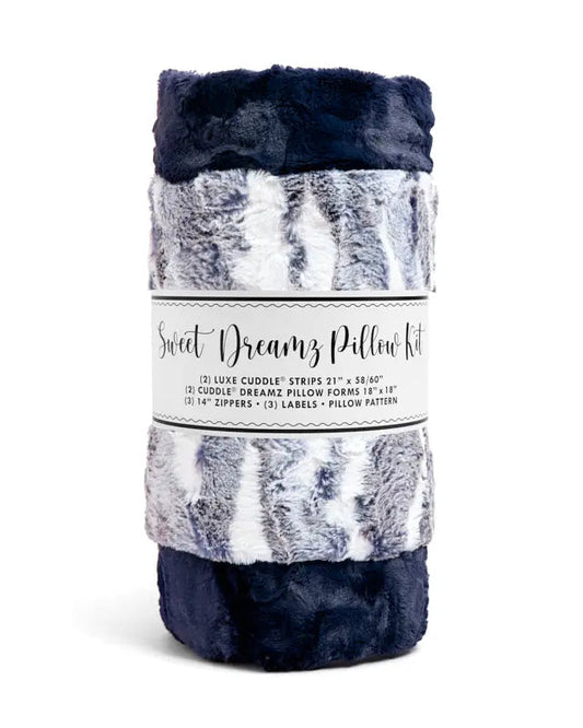 Sweet Dreamz Frosted Himalayan Navy Pillow Kit