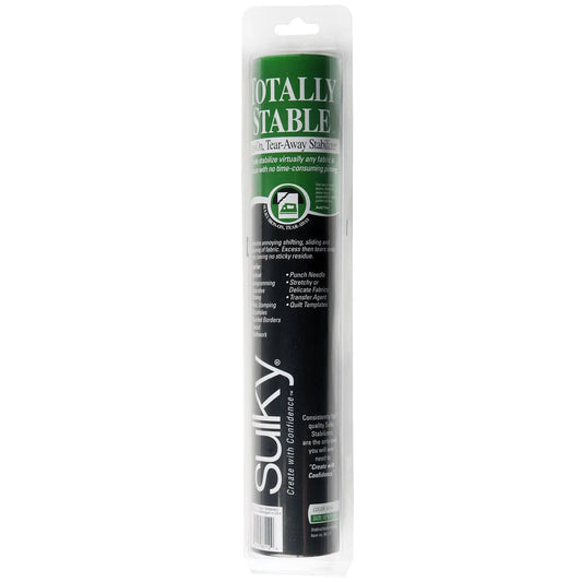 Totally Stable Iron-on Tear-Away Stabilizer White 12in x 12yds