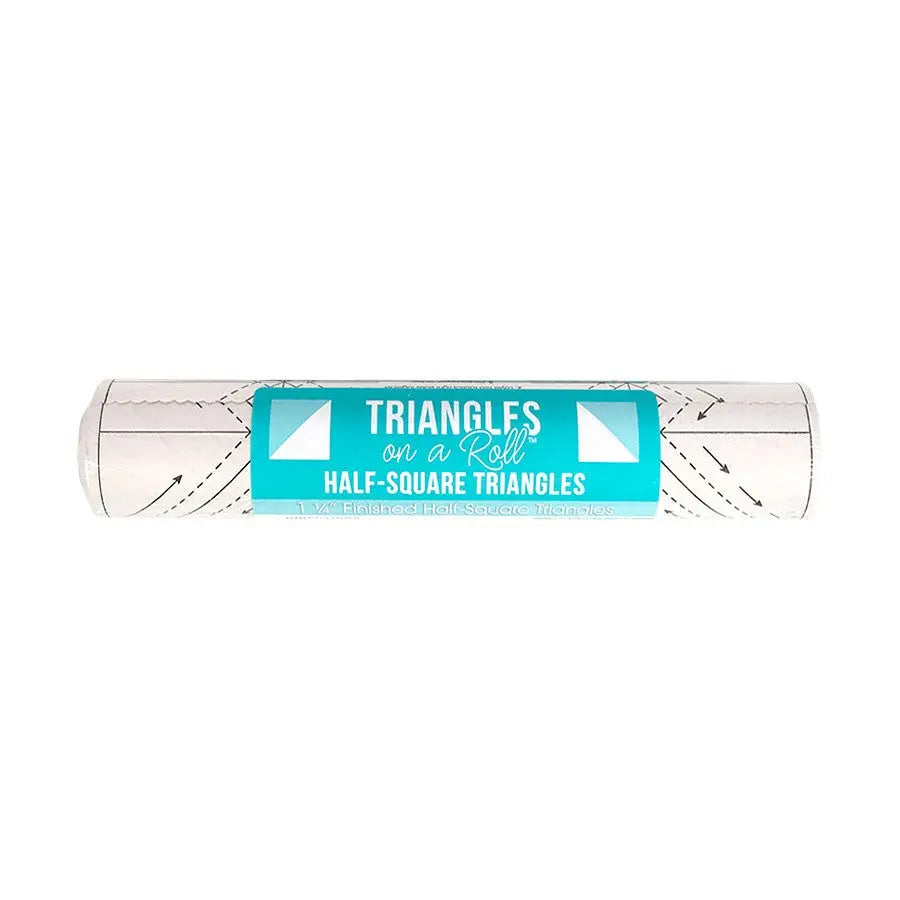 Triangles on a Roll 1-1/4in Half Square 50ft Roll