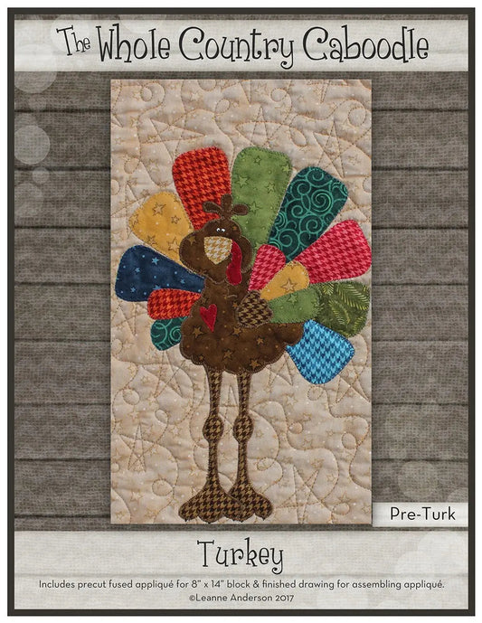 Turkey Precut Fused Applique Pack