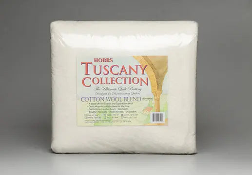 Hobbs Tuscany Cotton Wool Batting Package - King Size ( 120" X 120" )