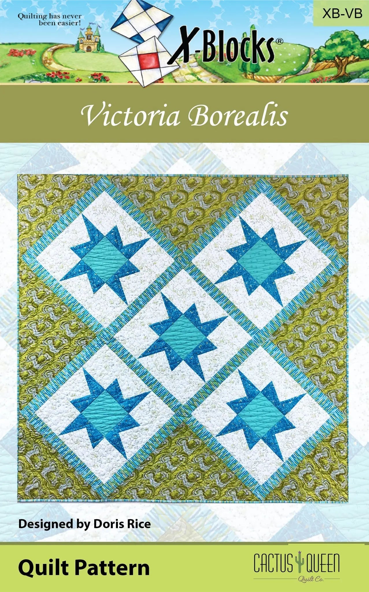 X-Block Victoria Borealis Pattern