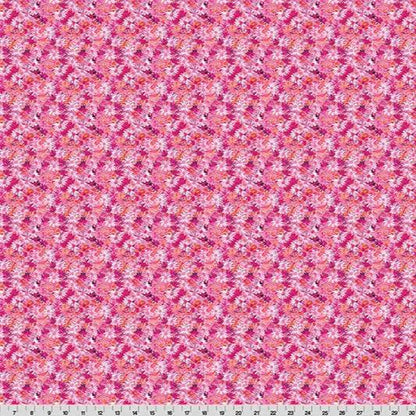 Wanderlust Daisies Quilting Cuddle Pink Fabric per yard