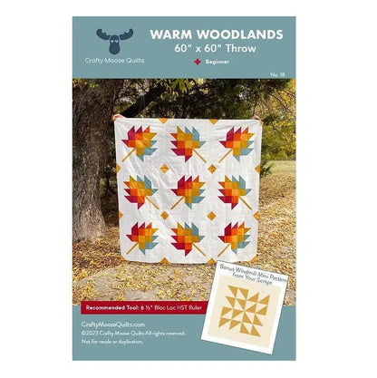 Warm Woodlands Paper Booklets Pattern