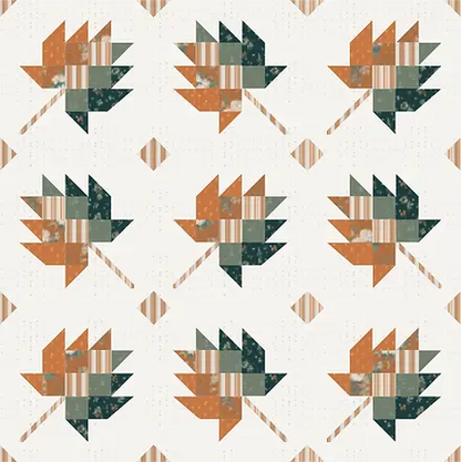 Warm Woodlands Paper Booklets Pattern