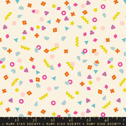 Washi Plus Natural Ditsy Childerns 43"/44" Fabric Per Yard