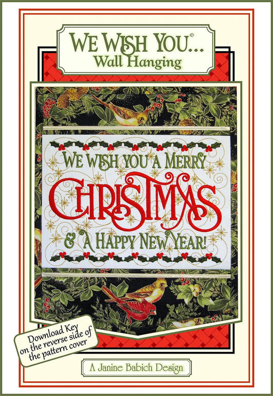 We Wish You Wall Hanging