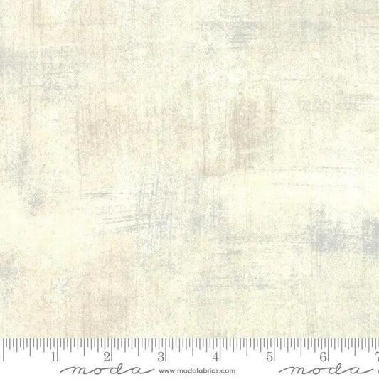 White Grunge Basics Creme 44"/45" Per Yard