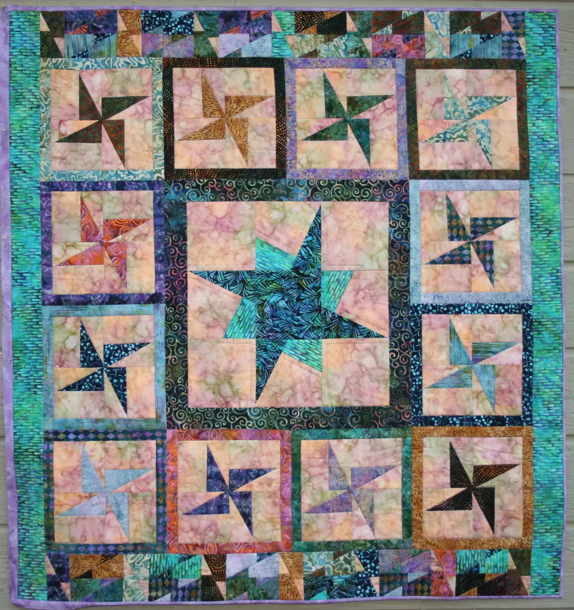 X-Block Dancing Stars Pattern
