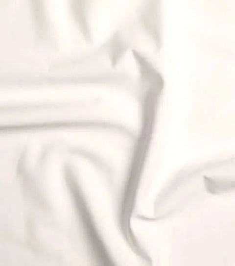 Yaya Han 4 Way Matte Solid 59" White Fabric Per Yard