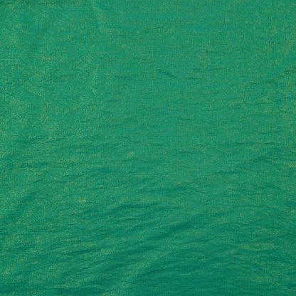 Yaya Han Dual Fantasy Dupioni 54" Emerald Gold Fabric Per Yard