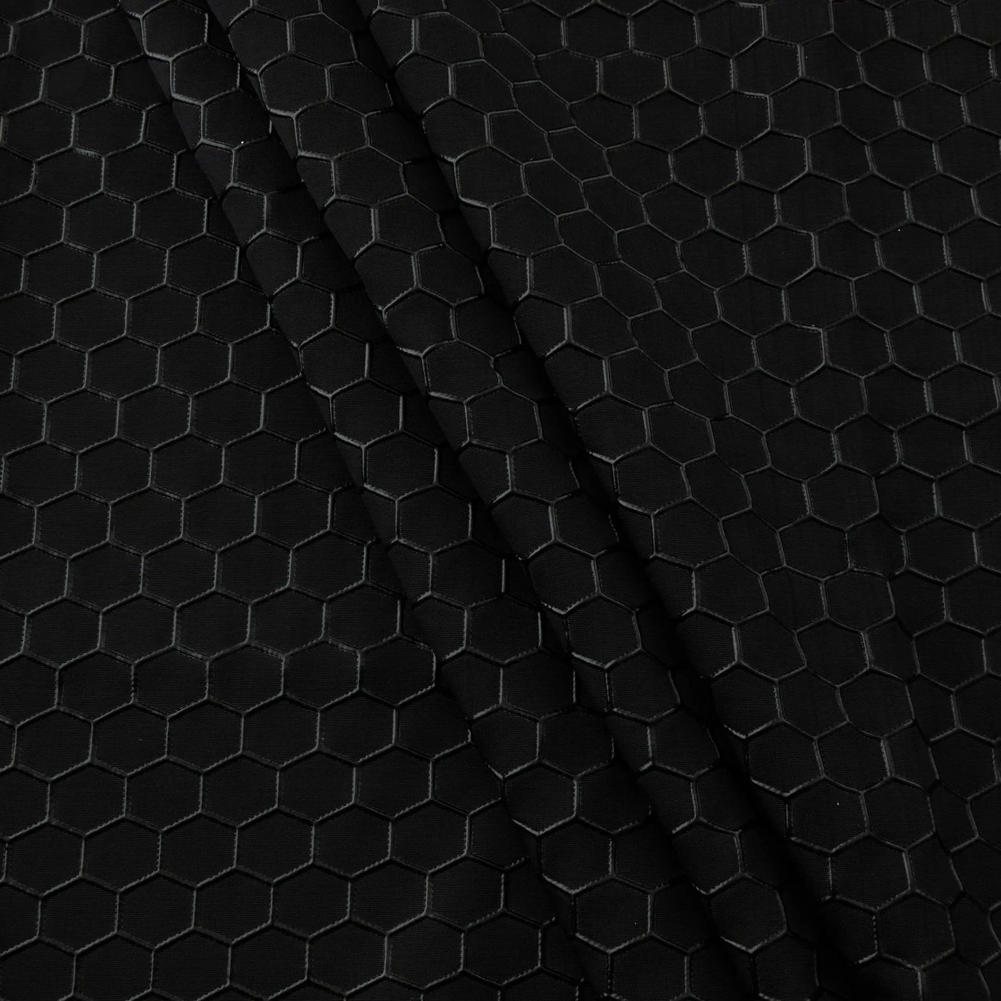 Yaya Han Honeycomb Texture Black 57" Fabric Per Yard