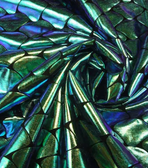 Yaya Han Oil Slick Mermaid 58" Fabric Per Yard