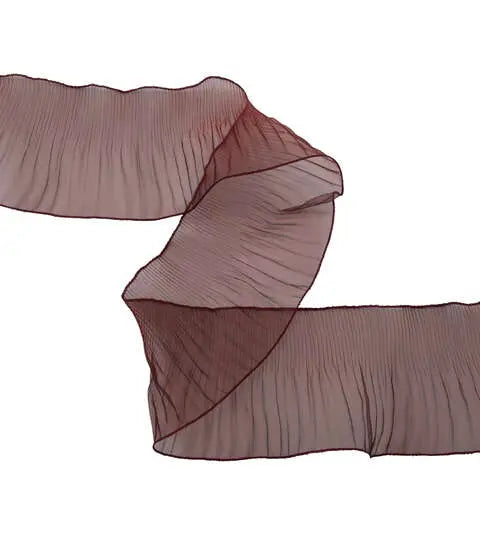 Yaya Han Sew On Mermaid Ruffle Red Trim - Per Yard