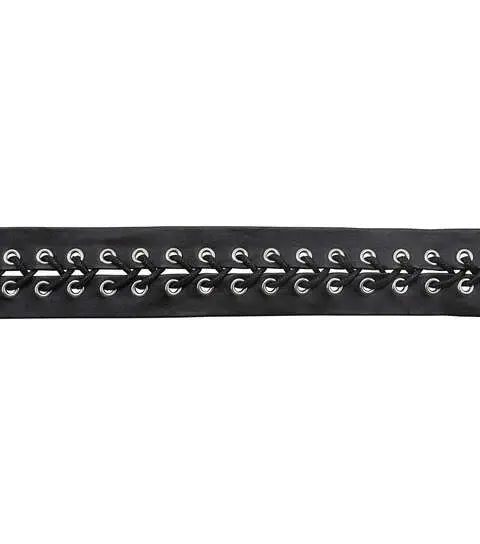 Yaya Han Sew on Corset Trim 1.63'' Black - Per Yard