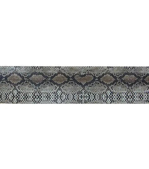 Yaya Han Sew on Dual Trim 2.31'' Snake Print - Per Yard