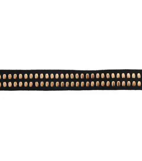 Yaya Han Sew on Hamburg Punk Trim 0.94" Gold - Per Yard