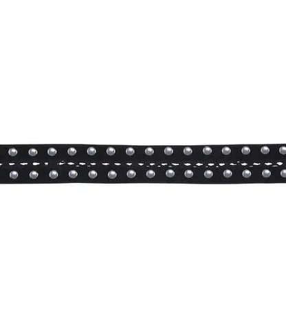 Yaya Han Sew on Vampire Studded Trim 0.94'' Silver - Per Yard