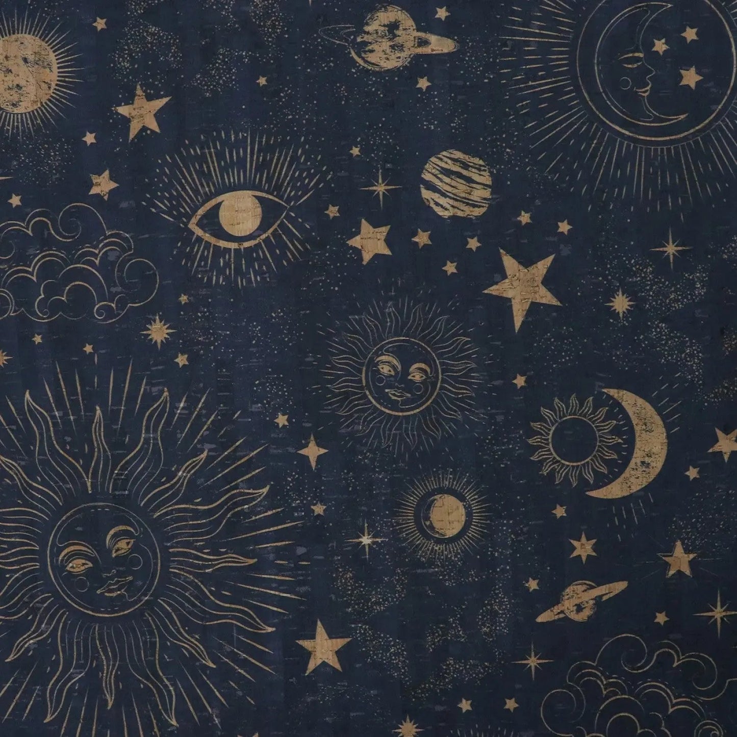 Zodiac Galaxy Pro Cork 1/2 yard
