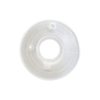 13317 White Prewound Clear-Glide Bobbin Tube - Class 15/A