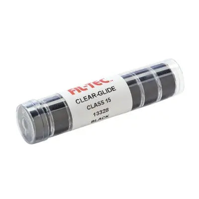 13328 Black Prewound Clear-Glide Bobbin Tube - Class 15/A