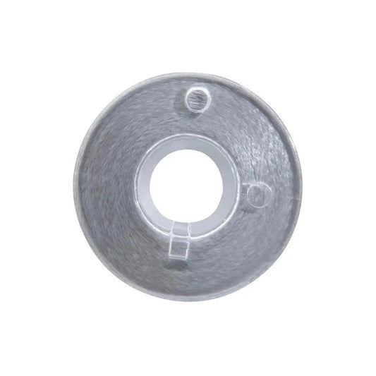 13319 Light Grey Prewound Clear-Glide Bobbin Tube - Class 15/A