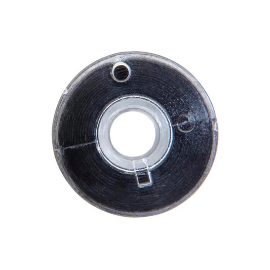 13353 Black Prewound Clear-Quilt Style 15/A Bobbin Tube