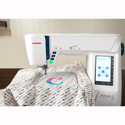 Janome Skyline S9 Computerized Sewing and Embroidery Machine