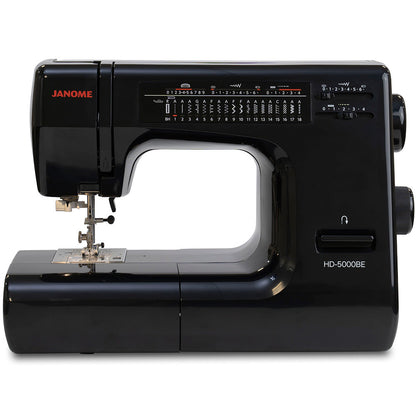 Janome HD-5000 Black Edition Heavy Duty Sewing Machine