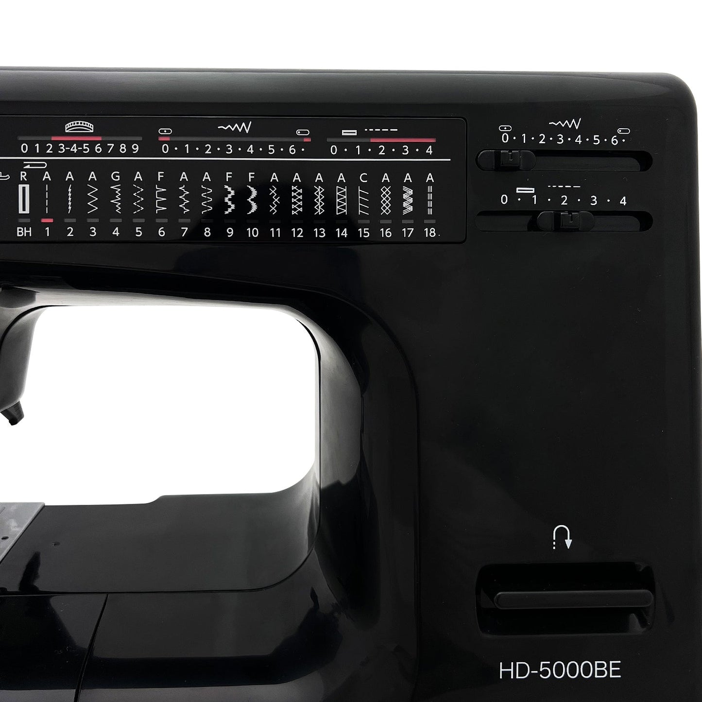 Janome HD-5000 Black Edition Heavy Duty Sewing Machine